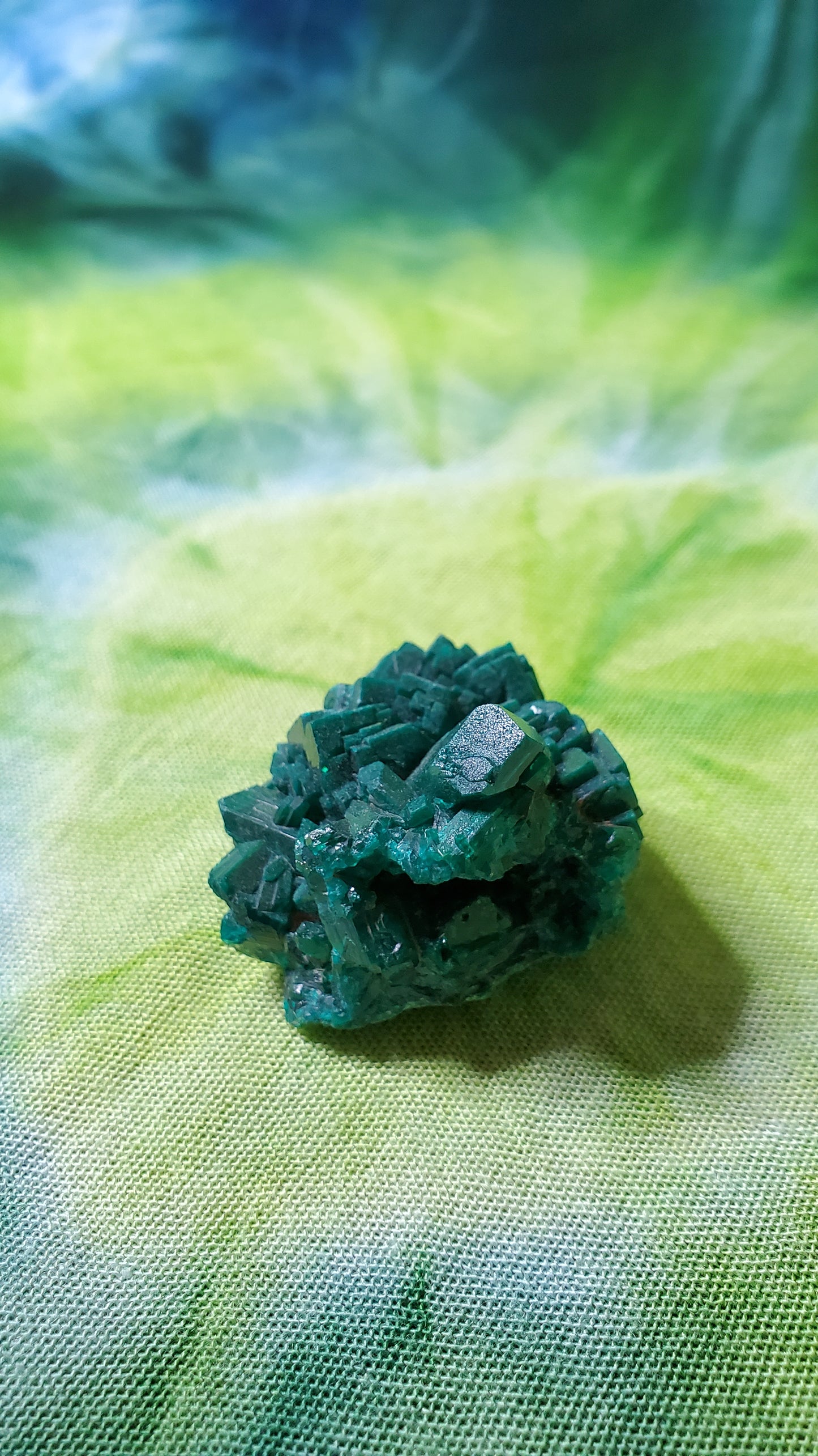 Namibian Dioptase