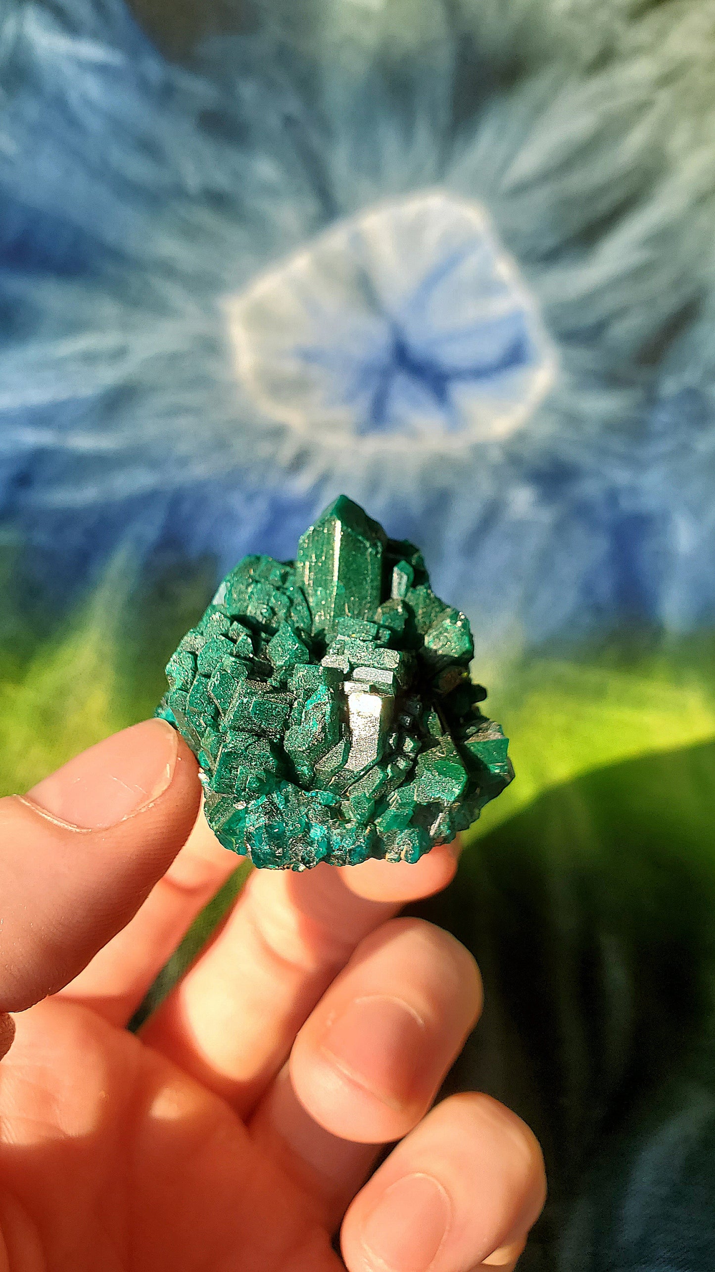 Namibian Dioptase