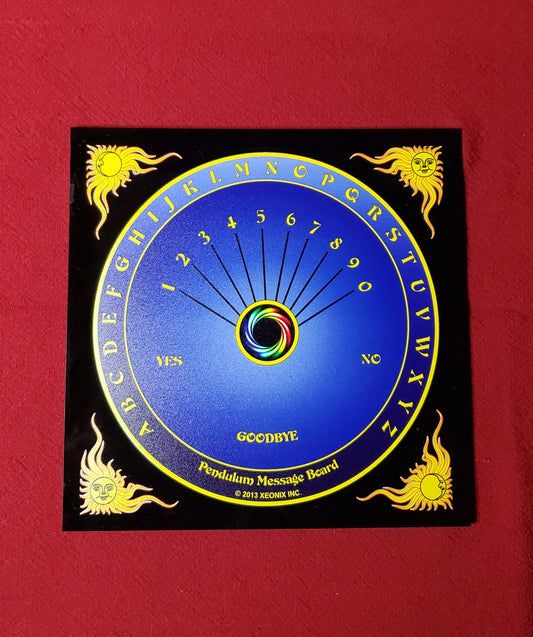 Black Acrylic Dowsing Board