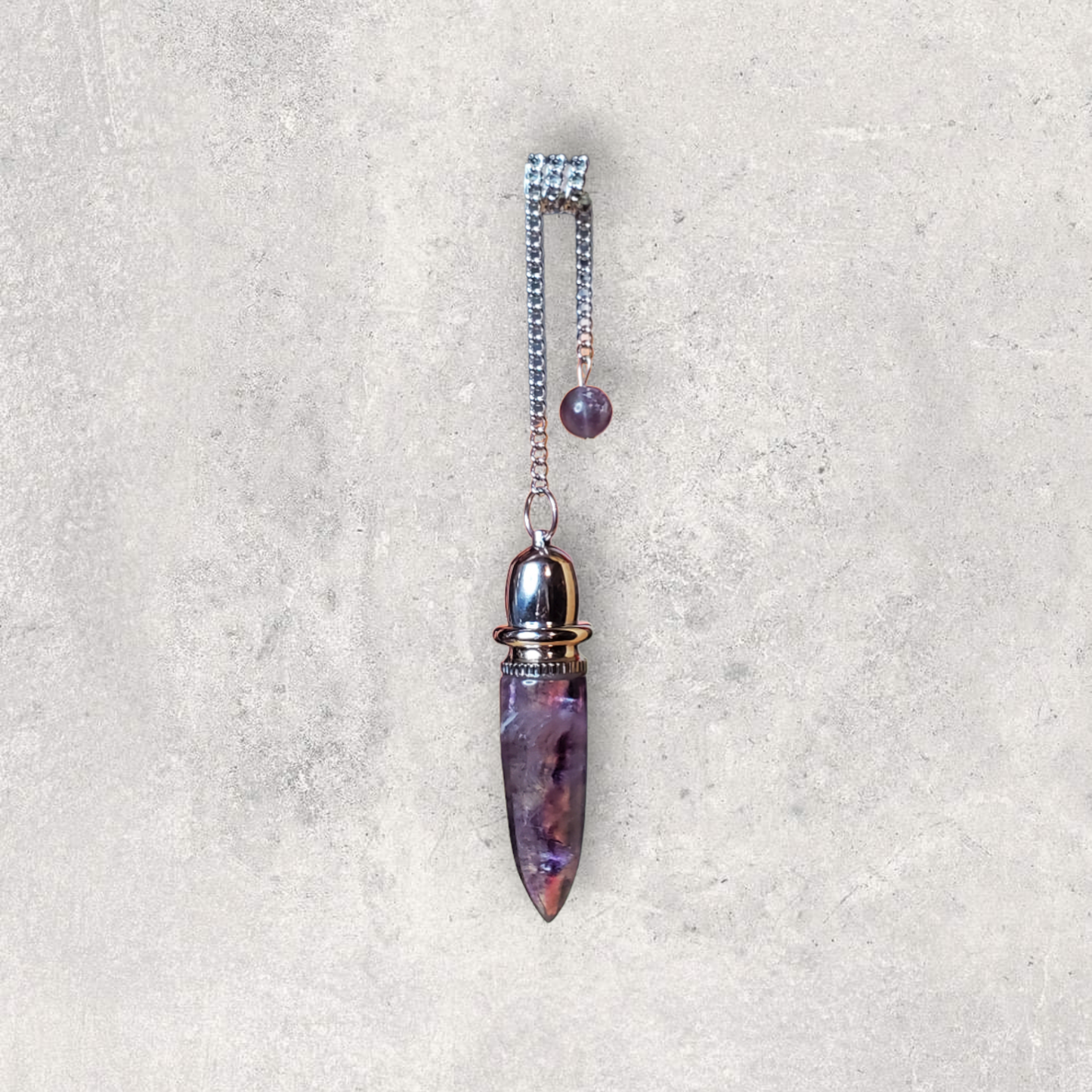 Fluorite Large Chamber Pendulum