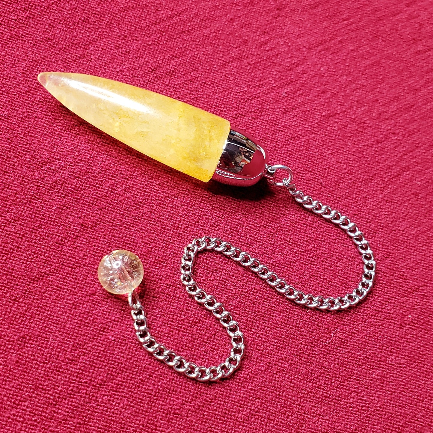 Citrine Dome Pendulum