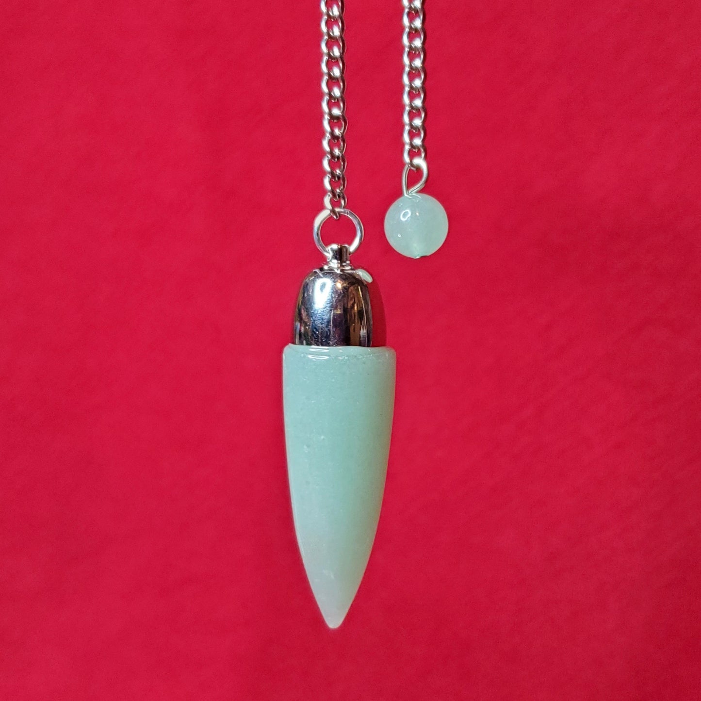 Green Aventurine Dome Pendulum