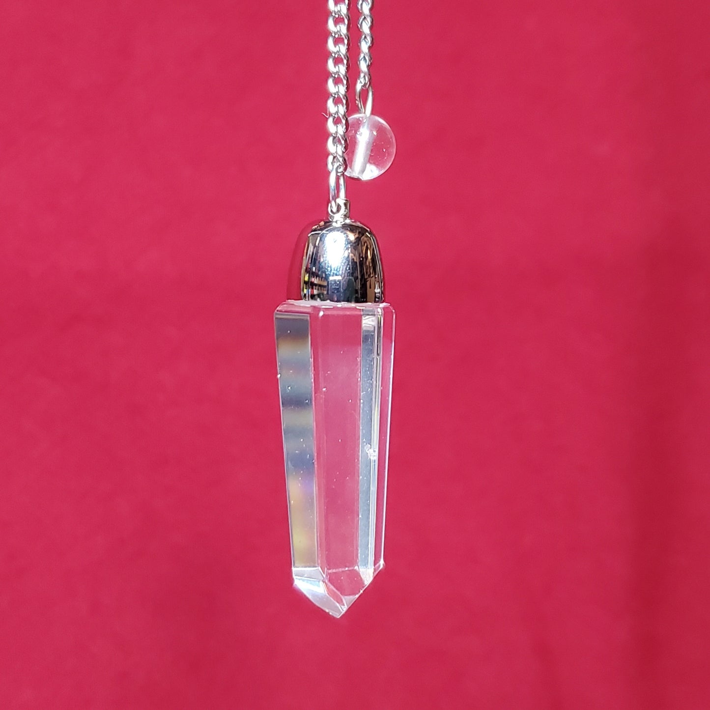 Faceted Quartz Dome Pendulum