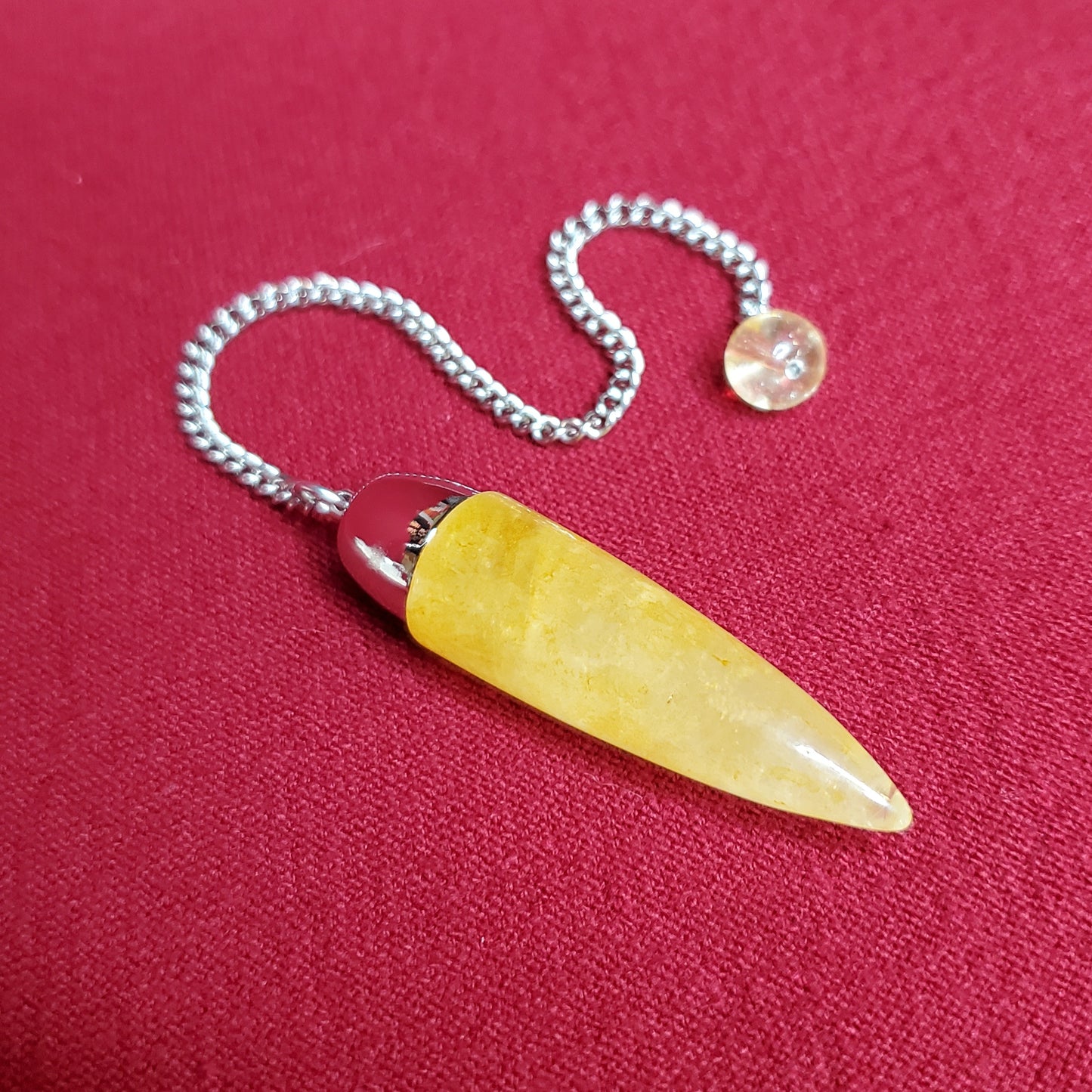 Citrine Dome Pendulum
