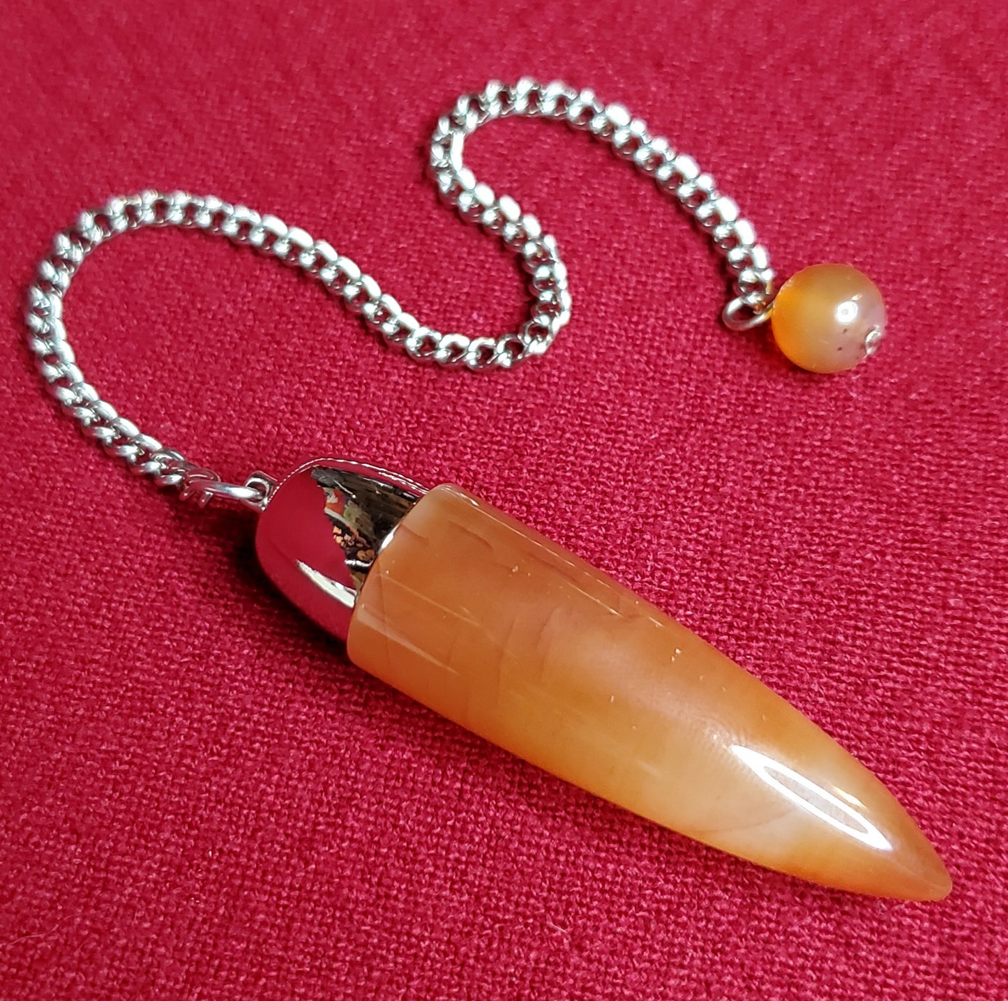 Carnelian Dome Pendulum