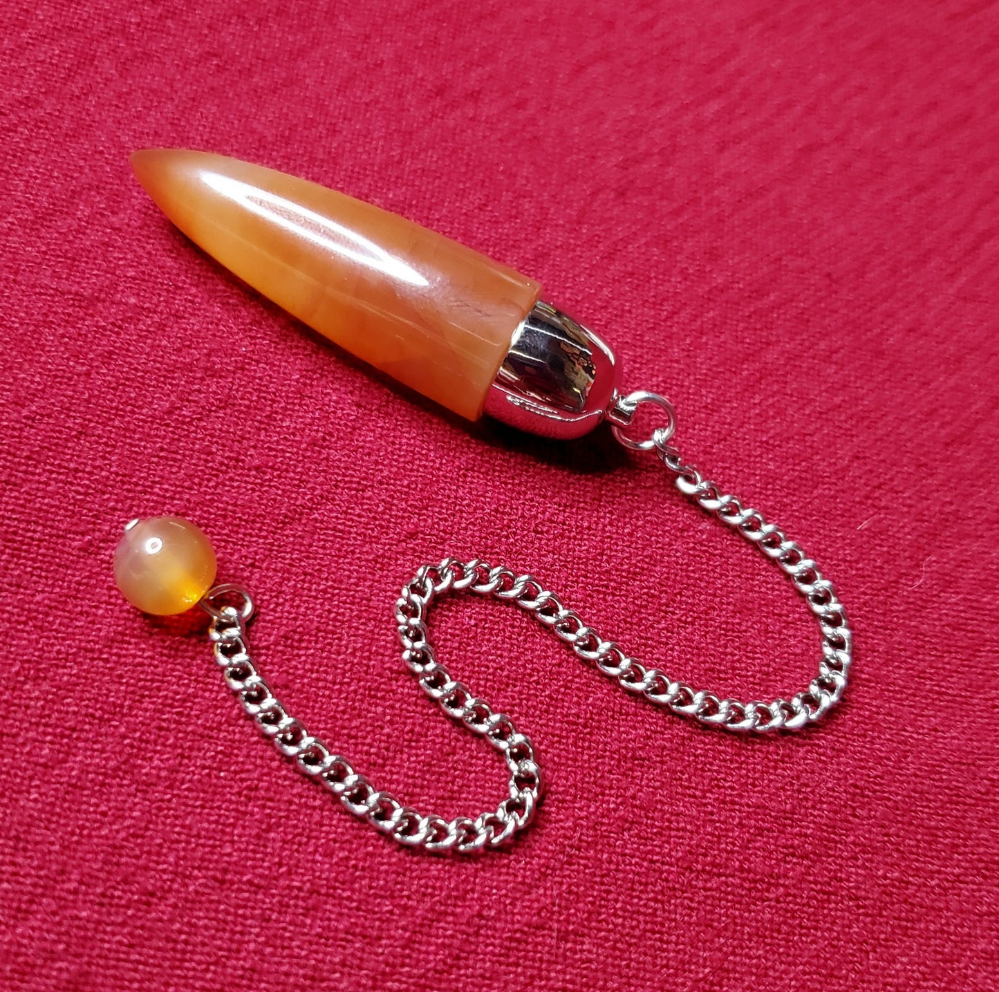 Carnelian Dome Pendulum