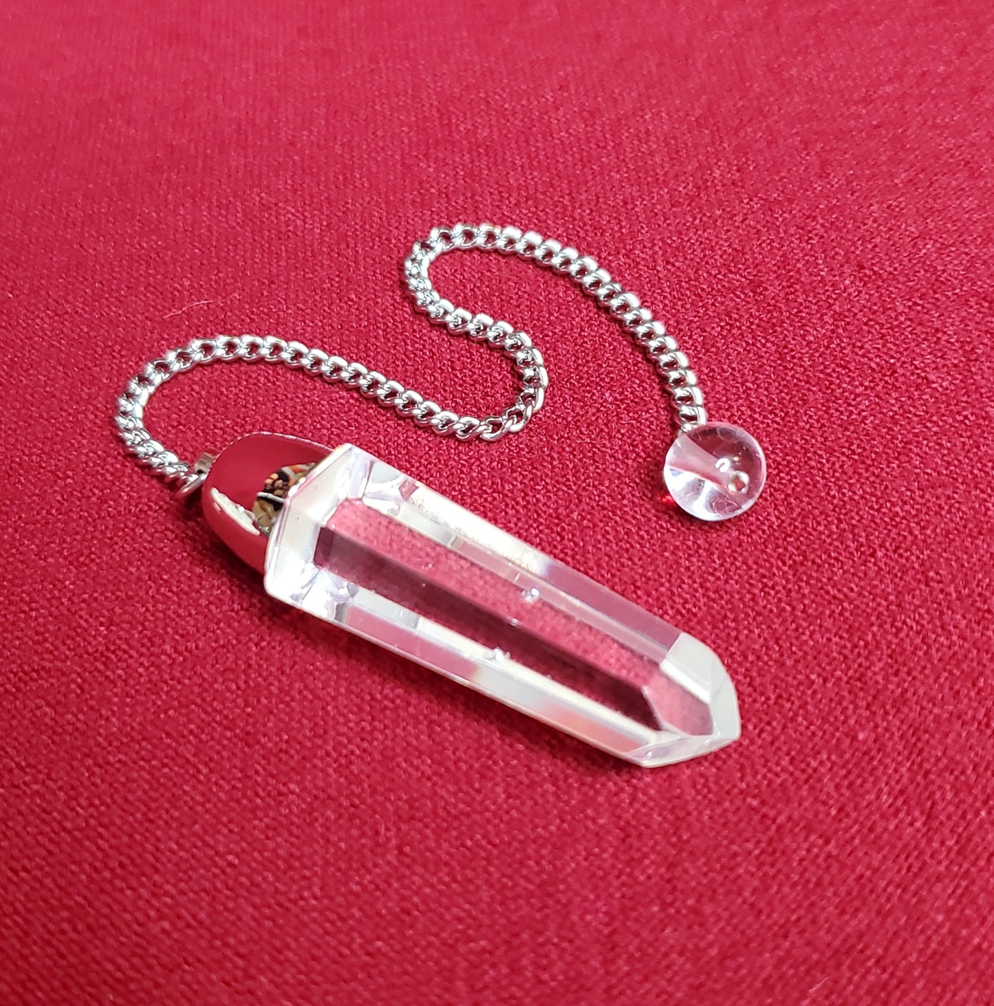 Faceted Quartz Dome Pendulum