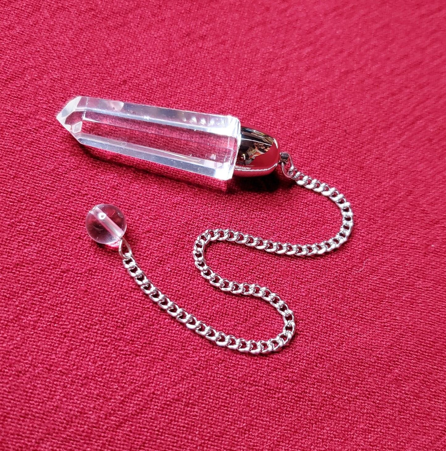 Faceted Quartz Dome Pendulum