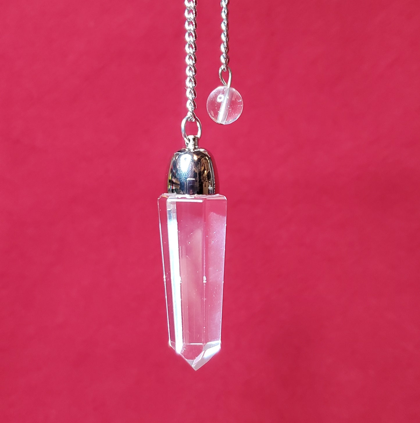 Faceted Quartz Dome Pendulum