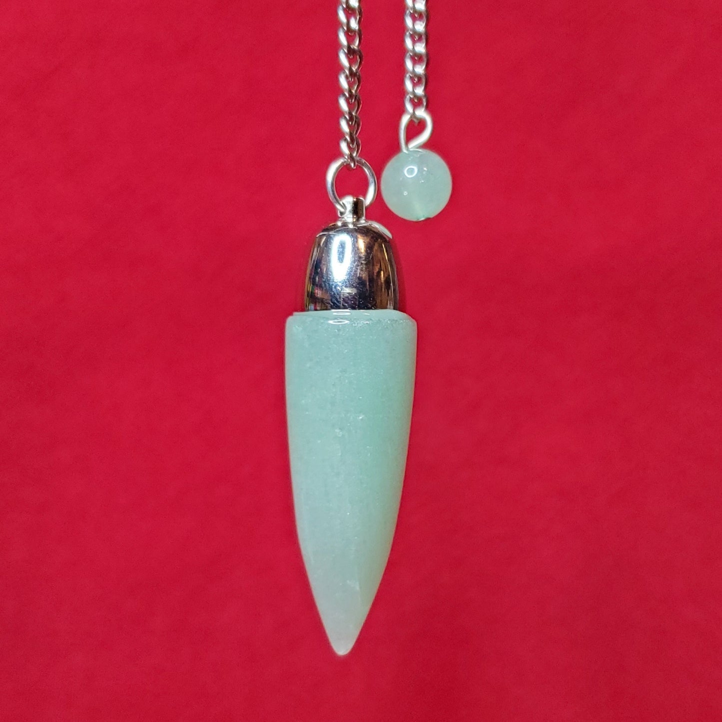 Green Aventurine Dome Pendulum