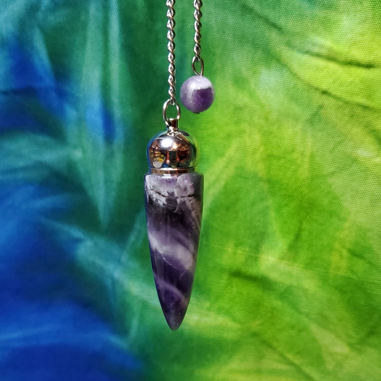 Amethyst Chamber Pendulum