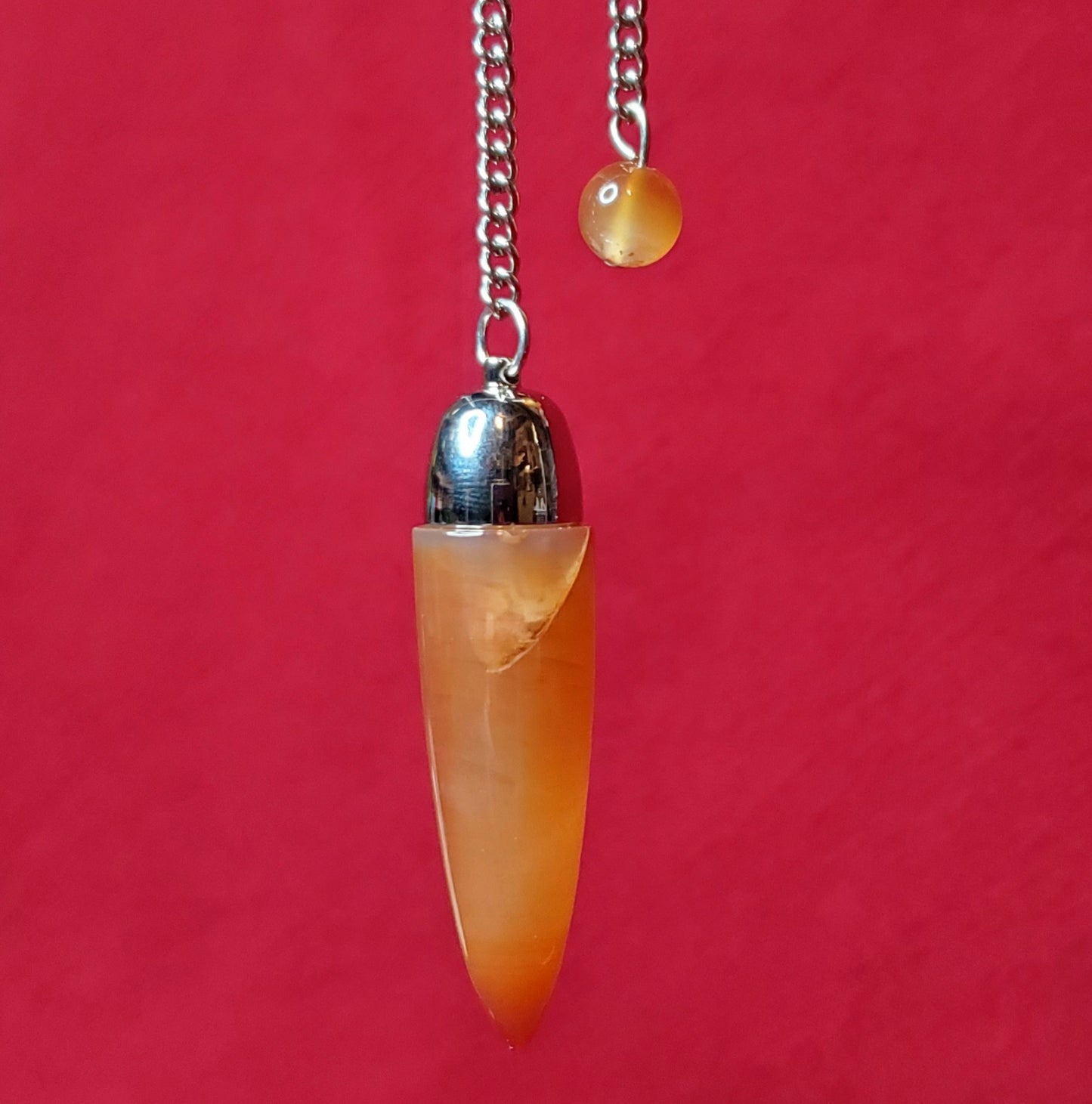 Carnelian Dome Pendulum