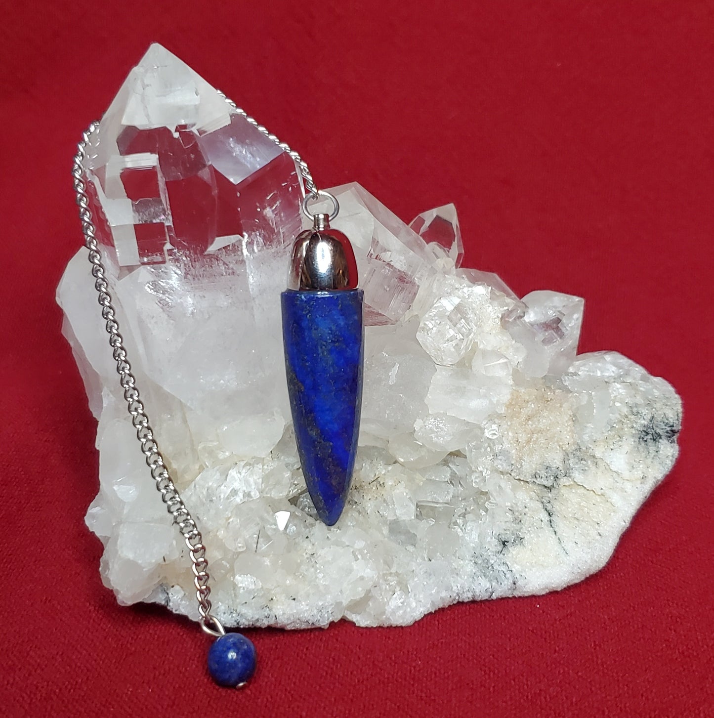 Lapis Lazuli Dome Pendulum