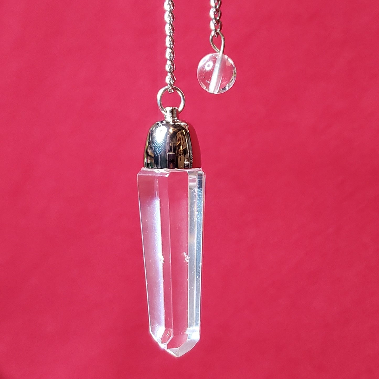 Faceted Quartz Dome Pendulum