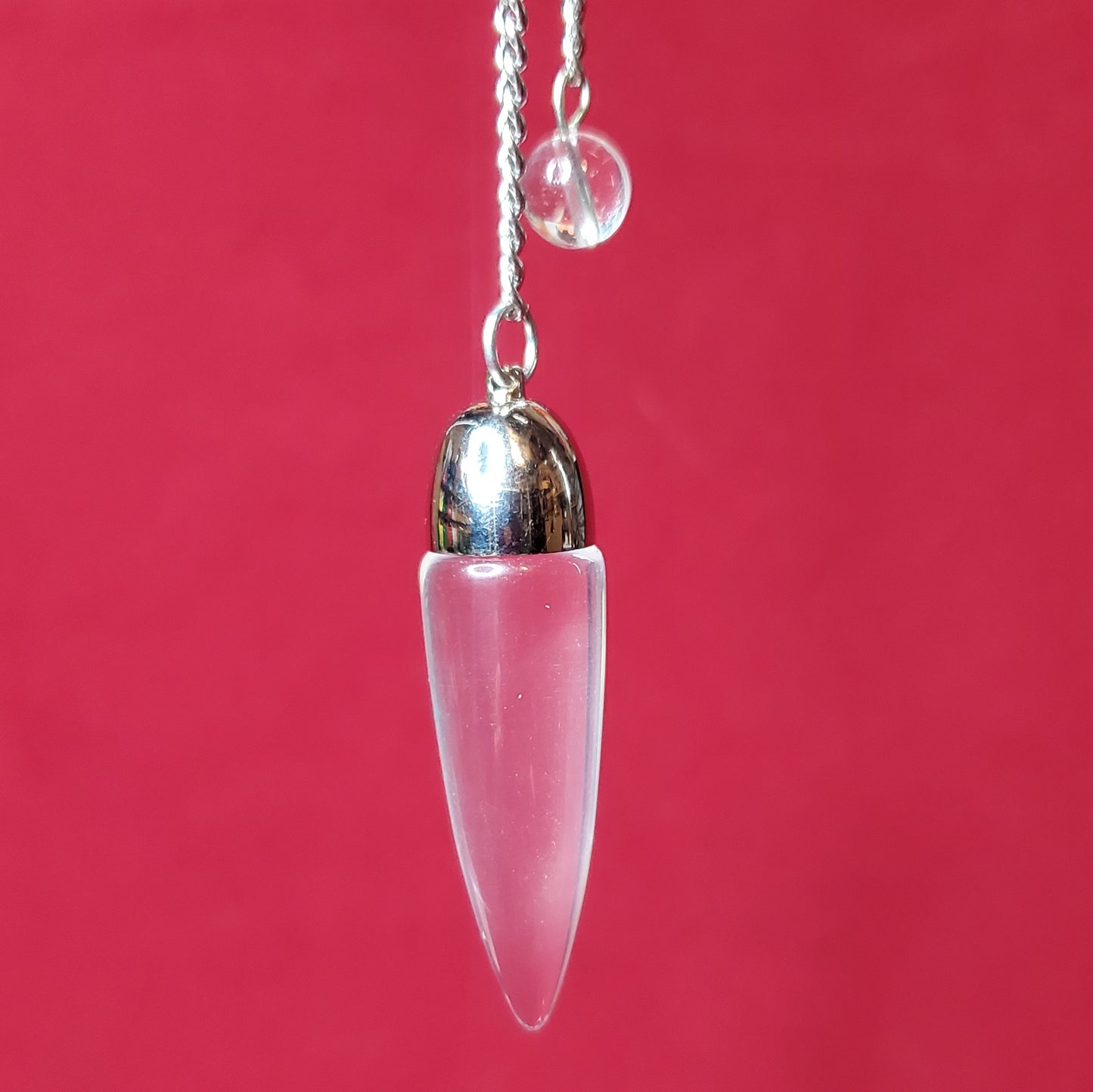 Clear Quartz Dome Pendulum