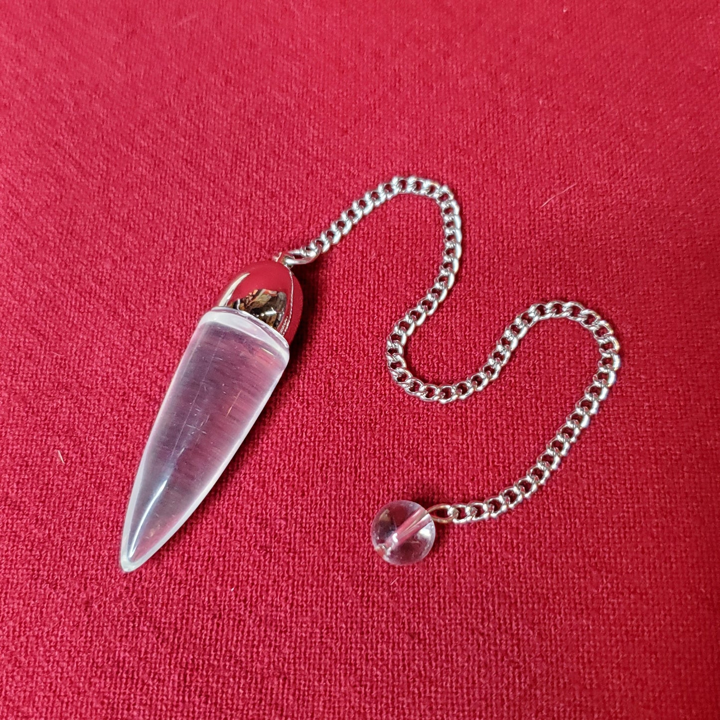 Clear Quartz Dome Pendulum