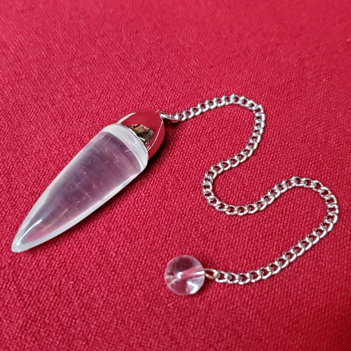 Clear Quartz Dome Pendulum