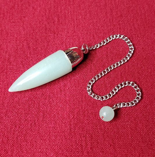 Green Aventurine Dome Pendulum